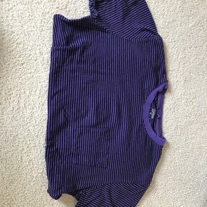 Purple urban tee